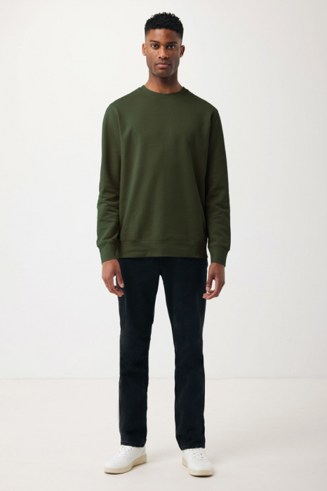 Bluza unisex IQONIQ Etosha, bumbac organic si reciclat, croiala moderna, 280 GSM [7]