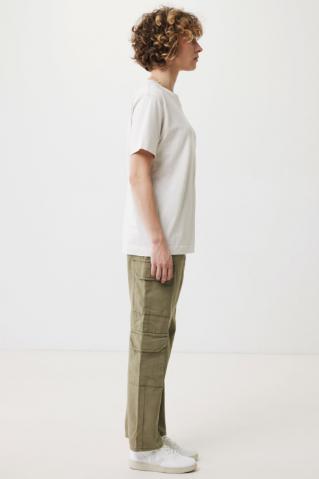 Tricou unisex IQONIQ Kakadu, bumbac reciclat si organic, relaxed fit, 180 GSM [10]