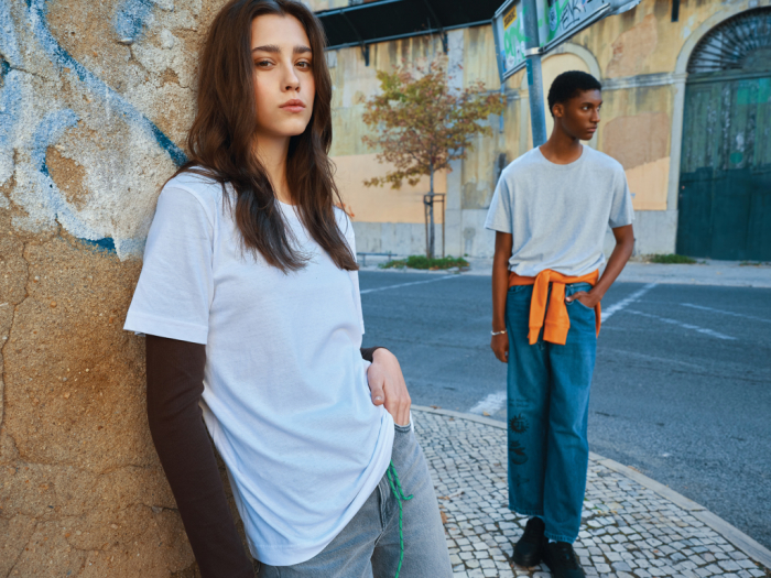 Tricou unisex IQONIQ Kakadu, bumbac reciclat si organic, relaxed fit, 180 GSM [19]