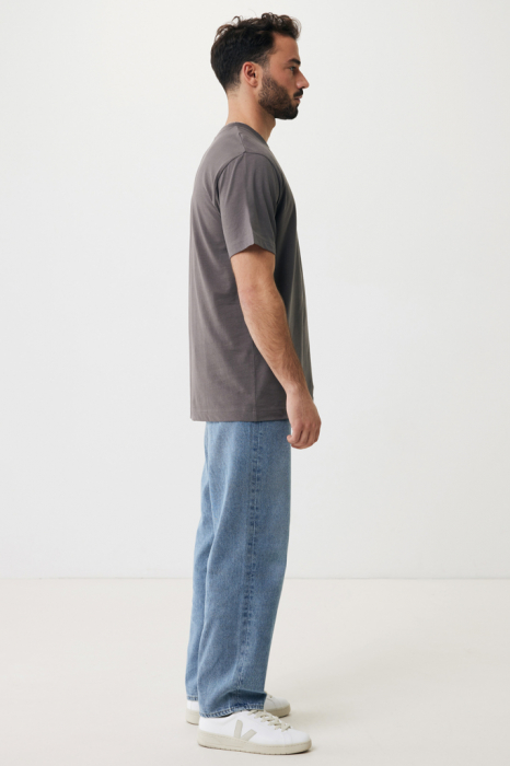 Tricou unisex IQONIQ Kakadu, bumbac reciclat si organic, relaxed fit, 180 GSM [13]