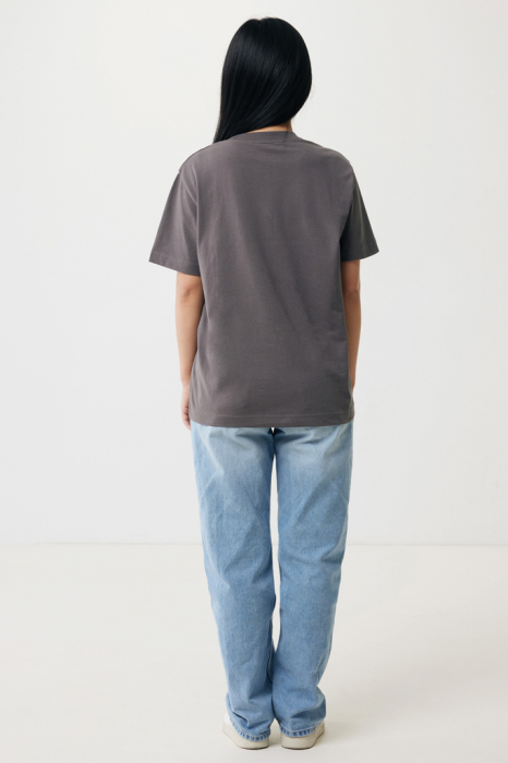 Tricou unisex IQONIQ Kakadu, bumbac reciclat si organic, relaxed fit, 180 GSM [9]