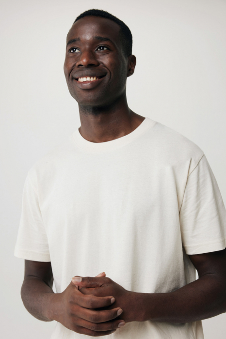 Tricou unisex IQONIQ Kakadu, bumbac reciclat si organic, relaxed fit, 180 GSM [20]