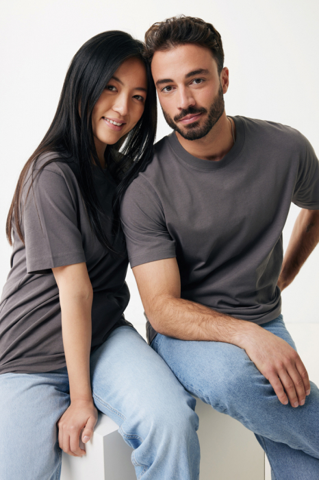 Tricou unisex IQONIQ Kakadu, bumbac reciclat si organic, relaxed fit, 180 GSM [5]