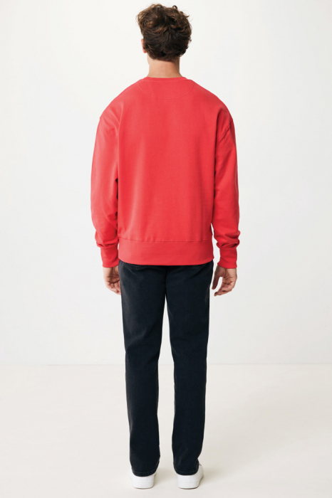 Bluza unisex IQONIQ Kruger, bumbac organic si reciclat, croiala lejera, 340 GSM [13]