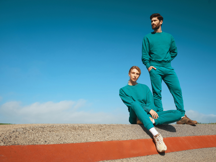 Bluza unisex IQONIQ Kruger, bumbac organic si reciclat, croiala lejera, 340 GSM [19]