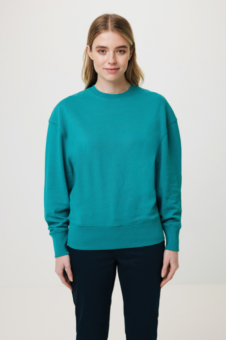 Bluza unisex IQONIQ Kruger, bumbac organic si reciclat, croiala lejera, 340 GSM [11]