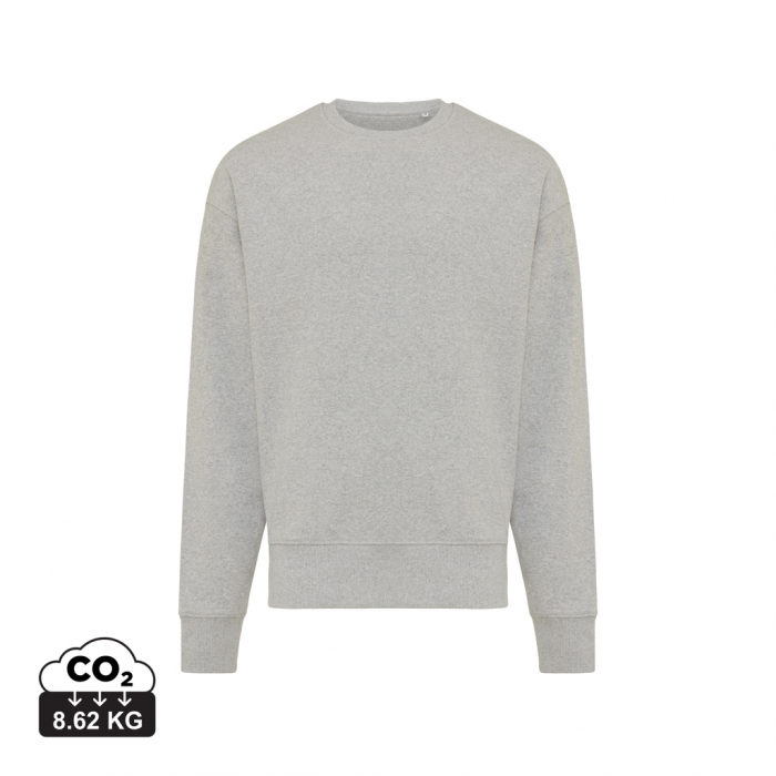 Bluza unisex IQONIQ Kruger, bumbac organic si reciclat, croiala lejera, 340 GSM [1]