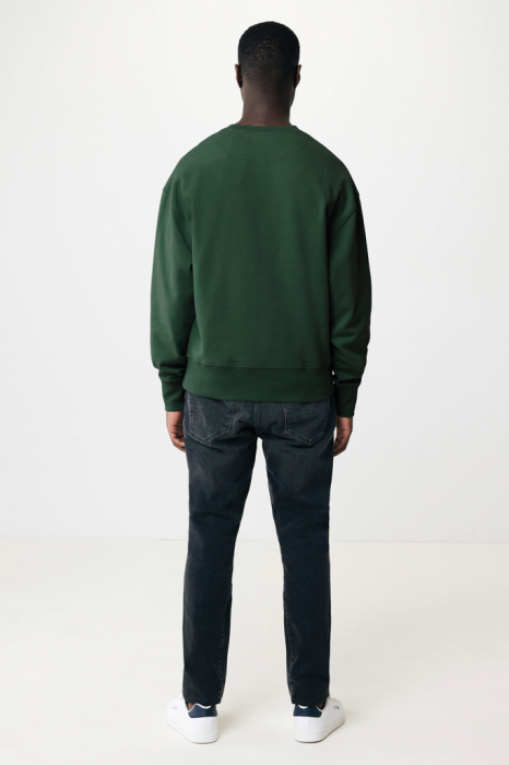 Bluza unisex IQONIQ Kruger, bumbac organic si reciclat, croiala lejera, 340 GSM [8]