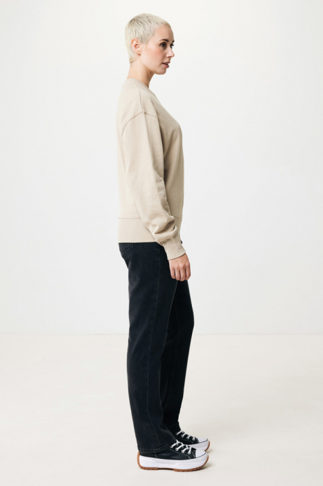 Bluza unisex IQONIQ Kruger, bumbac organic si reciclat, croiala lejera, 340 GSM [9]