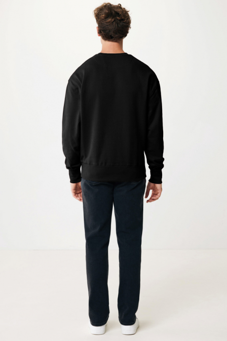 Bluza unisex IQONIQ Kruger, bumbac organic si reciclat, croiala lejera, 340 GSM [8]