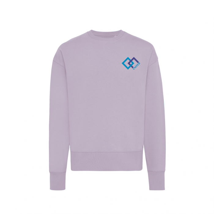 Bluza unisex IQONIQ Kruger, bumbac organic si reciclat, croiala lejera, 340 GSM [4]