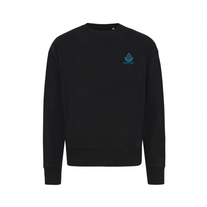 Bluza unisex IQONIQ Kruger, bumbac organic si reciclat, croiala lejera, 340 GSM [4]