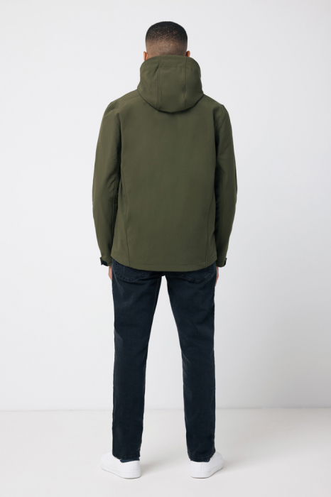 Geaca softshell barbati IQONIQ Makalu, poliester reciclat, impermeabila si respirabila, 300 GSM [9]