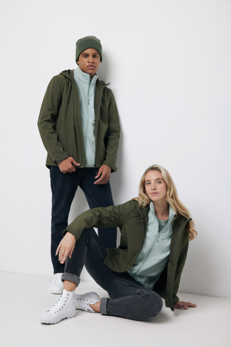 Geaca softshell barbati IQONIQ Makalu, poliester reciclat, impermeabila si respirabila, 300 GSM [6]