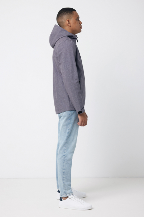 Geaca softshell barbati IQONIQ Makalu, poliester reciclat, impermeabila si respirabila, 300 GSM [8]