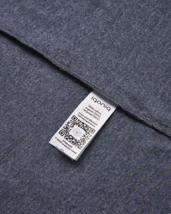Tricou unisex IQONIQ Manuel, bumbac reciclat si organic, nevopsit, 180 GSM [5]