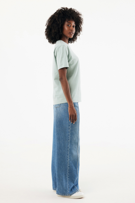 Tricou unisex IQONIQ Nikko, bumbac organic si reciclat, modern fit, 220 GSM [11]