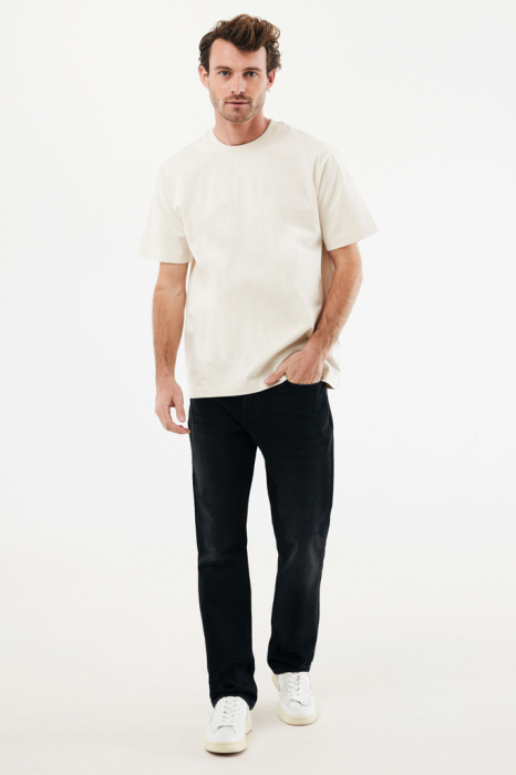 Tricou unisex IQONIQ Nikko, bumbac organic si reciclat, modern fit, 220 GSM [5]