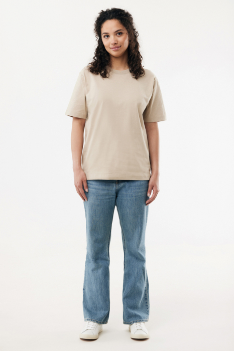 Tricou unisex IQONIQ Nikko, bumbac organic si reciclat, modern fit, 220 GSM [6]