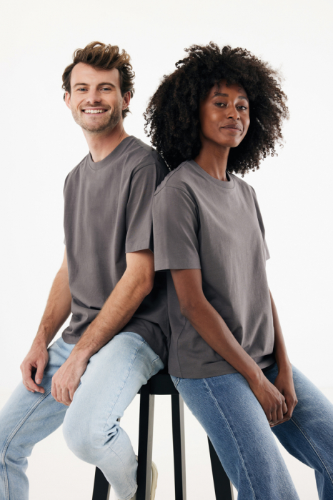 Tricou unisex IQONIQ Nikko, bumbac organic si reciclat, modern fit, 220 GSM [16]