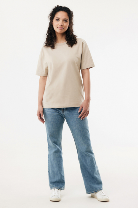 Tricou unisex IQONIQ Nikko, bumbac organic si reciclat, modern fit, 220 GSM [5]