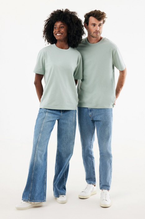 Tricou unisex IQONIQ Nikko, bumbac organic si reciclat, modern fit, 220 GSM [14]