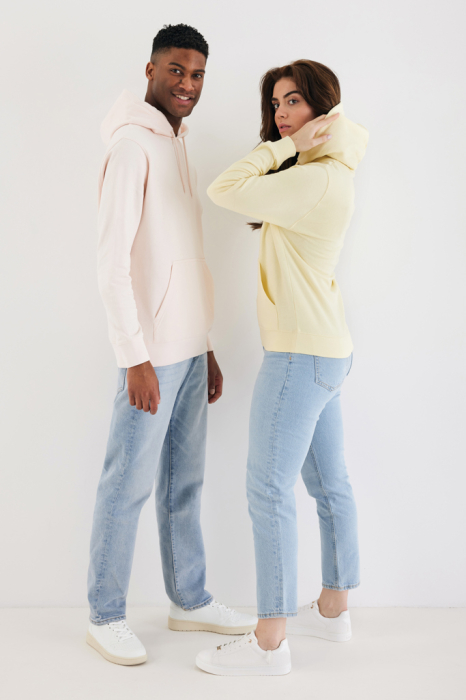 Hanorac unisex IQONIQ Rila, bumbac organic si reciclat, croiala moderna, 280 GSM [15]