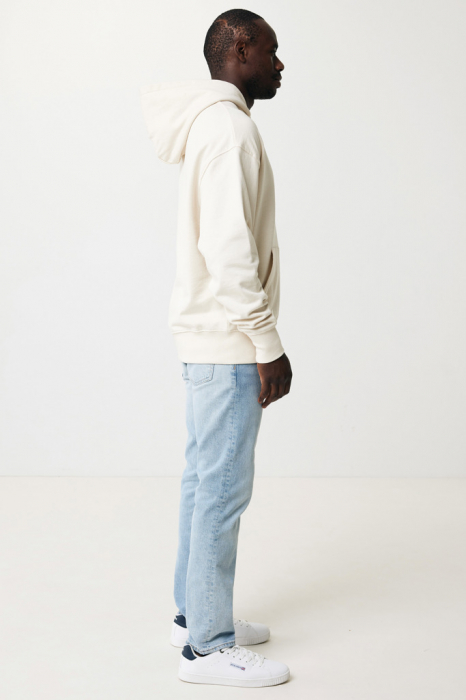 Hanorac unisex IQONIQ Rila, bumbac organic si reciclat, croiala moderna, 280 GSM [17]