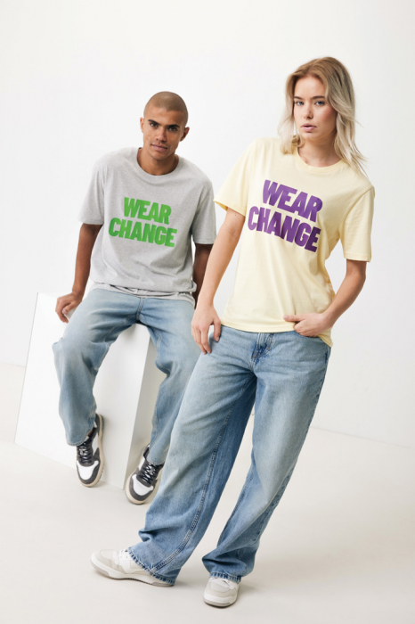 Tricou unisex IQONIQ Sierra, bumbac organic si reciclat, modern fit, 160 GSM [5]