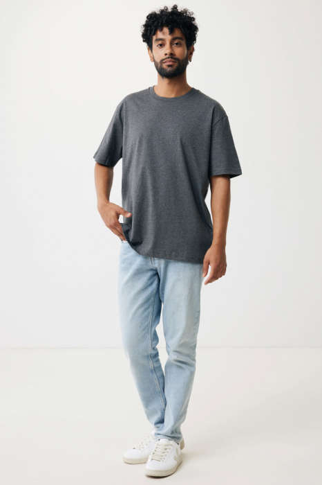Tricou unisex IQONIQ Teide, bumbac organic si reciclat, boxy fit, 180 GSM [10]