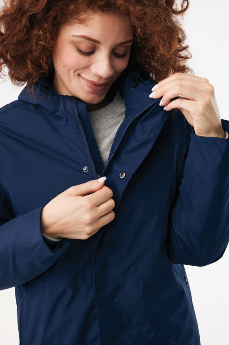 Jacheta parka impermeabila unisex din poliester reciclat IQONIQ Thelon [16]