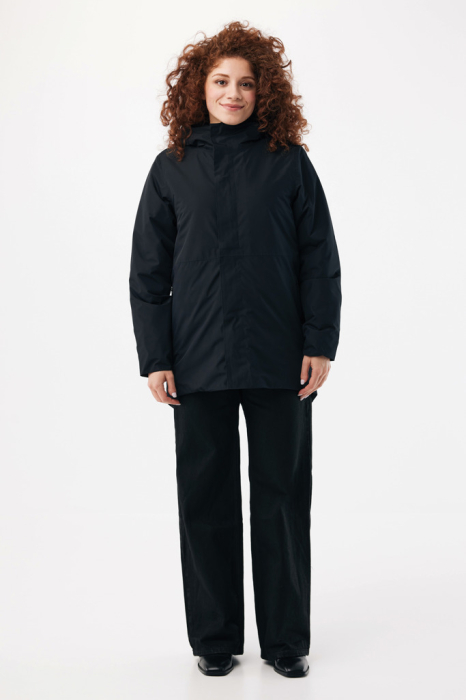 Jacheta parka impermeabila unisex din poliester reciclat IQONIQ Thelon [10]