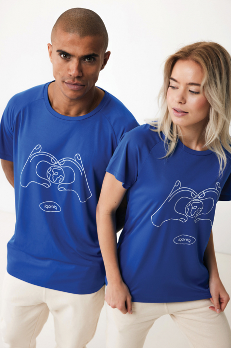 Tricou sport unisex IQONIQ Tikal, poliester reciclat, uscare rapida, 150 GSM [6]