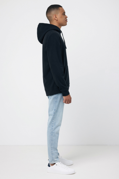 Hanorac unisex IQONIQ Trivor, microfleece din poliester 100% reciclat, croiala medie, 240 GSM [8]