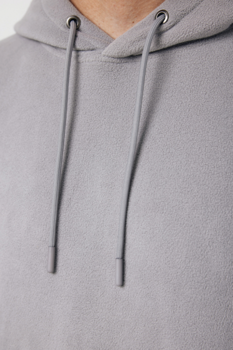 Hanorac unisex IQONIQ Trivor, microfleece din poliester 100% reciclat, croiala medie, 240 GSM [23]