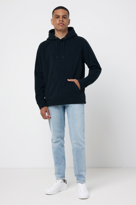 Hanorac unisex IQONIQ Trivor, microfleece din poliester 100% reciclat, croiala medie, 240 GSM [7]