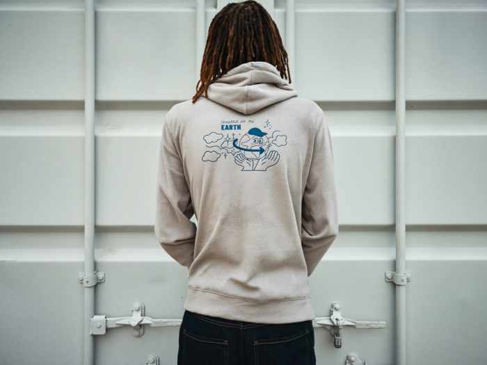 Hanorac unisex IQONIQ Trivor, microfleece din poliester 100% reciclat, croiala medie, 240 GSM [29]