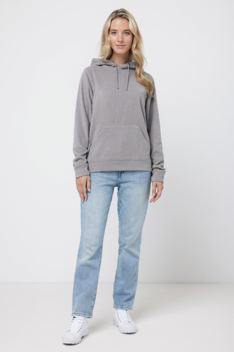 Hanorac unisex IQONIQ Trivor, microfleece din poliester 100% reciclat, croiala medie, 240 GSM [18]