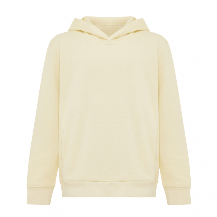 Hanorac copii IQONIQ Yengo, bumbac organic si reciclat, cu buzunare laterale [2]