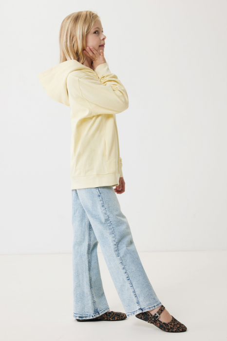 Hanorac copii IQONIQ Yengo, bumbac organic si reciclat, cu buzunare laterale [12]