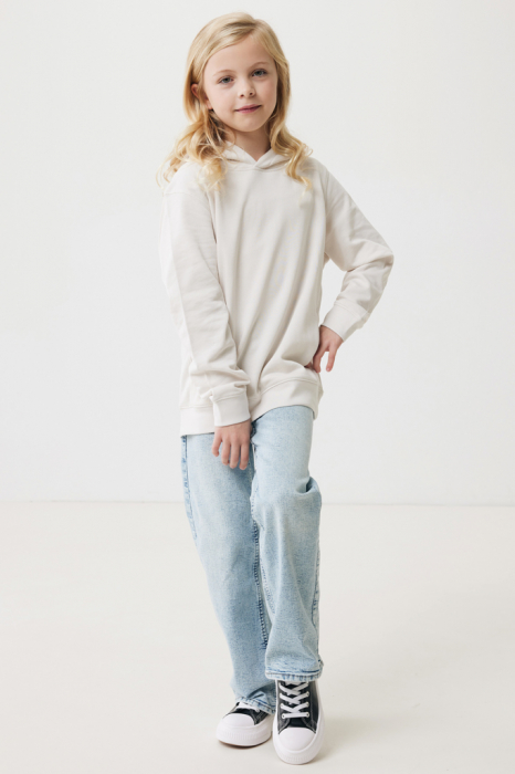 Hanorac copii IQONIQ Yengo, bumbac organic si reciclat, cu buzunare laterale [6]