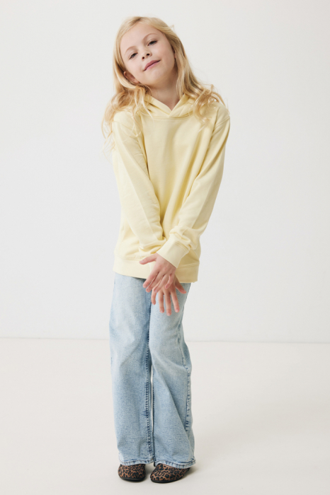 Hanorac copii IQONIQ Yengo, bumbac organic si reciclat, cu buzunare laterale [8]