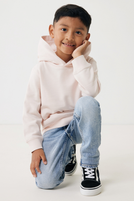 Hanorac copii IQONIQ Yengo, bumbac organic si reciclat, cu buzunare laterale [14]