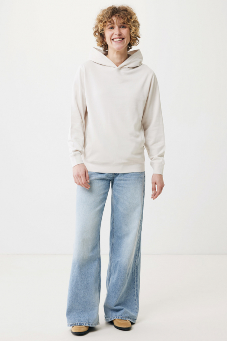 Hanorac unisex IQONIQ Yengo, bumbac organic si reciclat, buzunare laterale, 280 GSM [12]