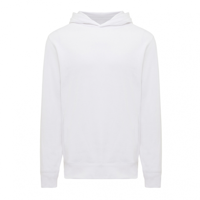 Hanorac unisex IQONIQ Yengo, bumbac organic si reciclat, buzunare laterale, 280 GSM [2]