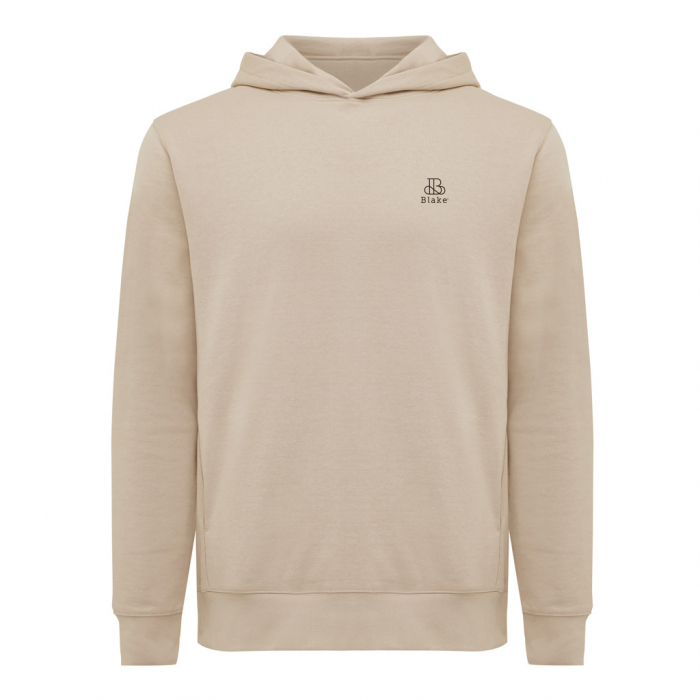 Hanorac unisex IQONIQ Yengo, bumbac organic si reciclat, buzunare laterale, 280 GSM [4]