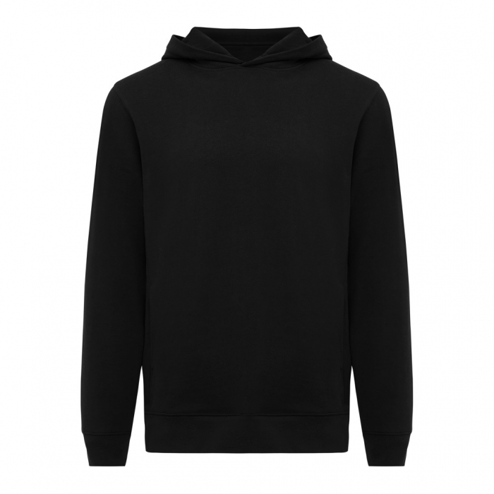 Hanorac unisex IQONIQ Yengo, bumbac organic si reciclat, buzunare laterale, 280 GSM [2]