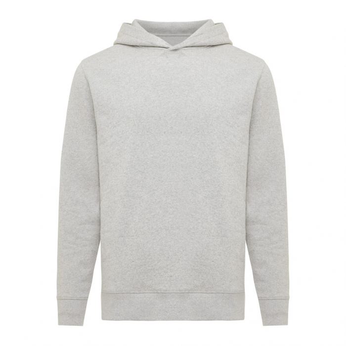 Hanorac unisex IQONIQ Yengo, bumbac organic si reciclat, buzunare laterale, 280 GSM [2]