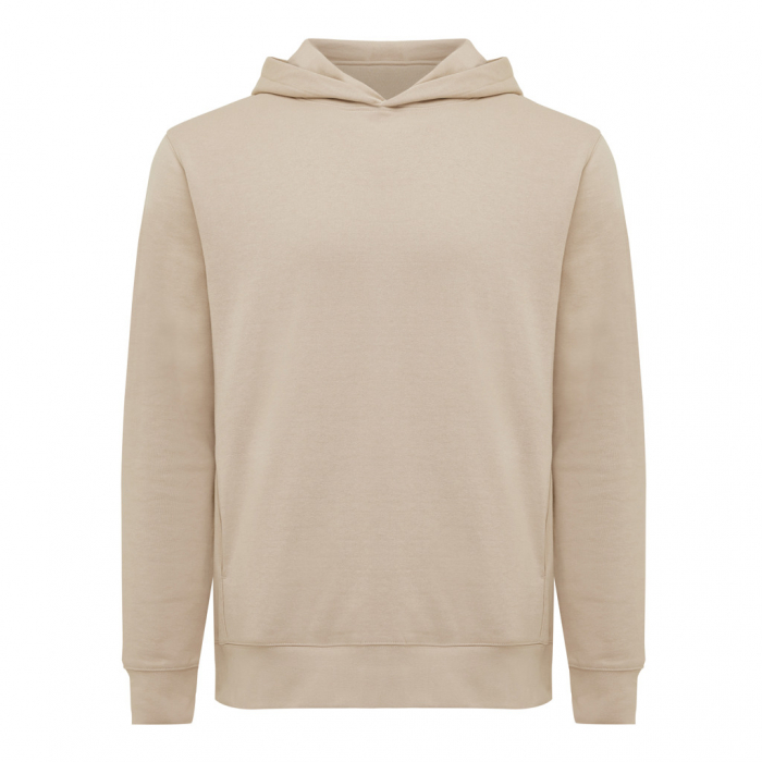 Hanorac unisex IQONIQ Yengo, bumbac organic si reciclat, buzunare laterale, 280 GSM [2]