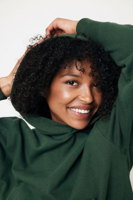 Hanorac unisex IQONIQ Yoho, bumbac organic si reciclat, croiala relaxata, 340 GSM [14]